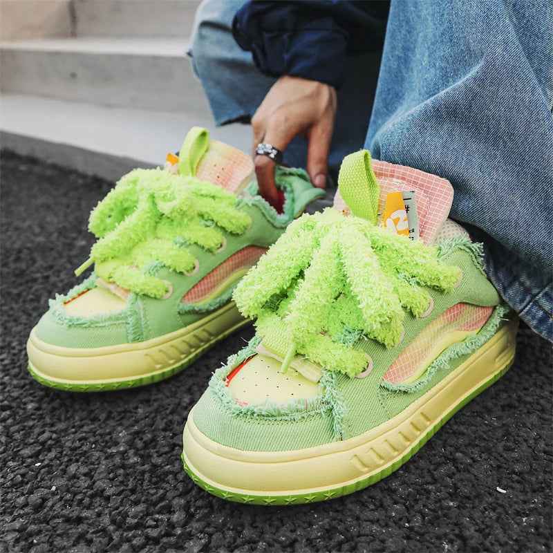 Personalized Street Style Vulcanized Platform Sneaker