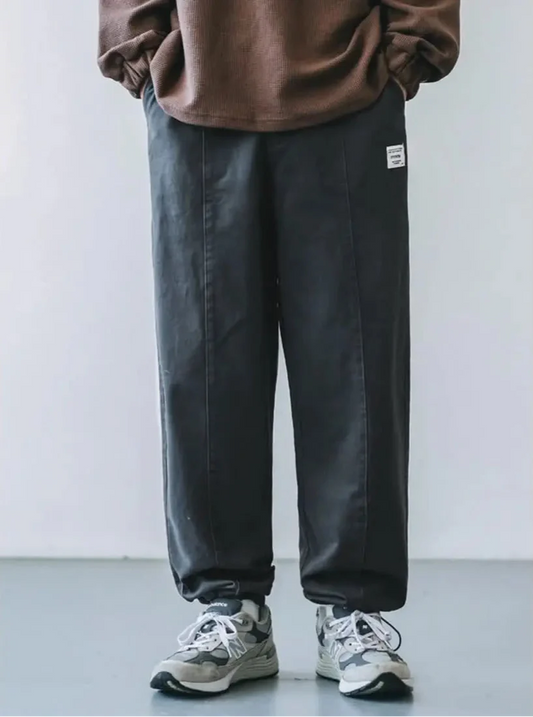 Streetwear Versatile Japanese Retro Loose Work Pants - Luxuryurbanwear