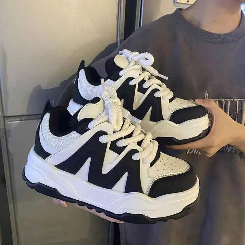 Classic Thick-Soled Couples Running Sneaker