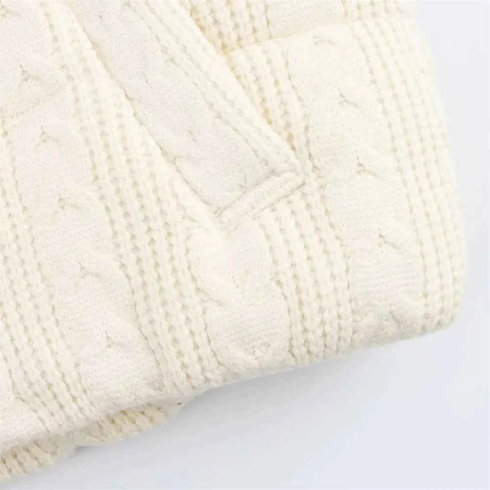 Y2K High-Quality Zipper Puffer Knitted Vest