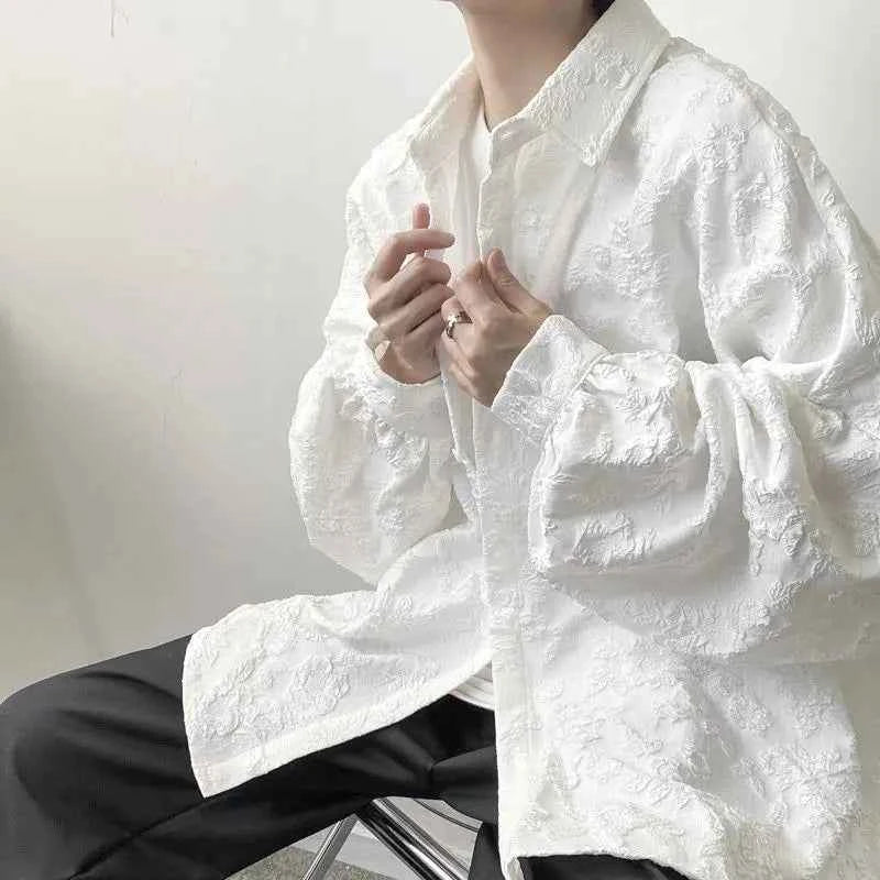 Chic Vintage Black Long Sleeve Shirt