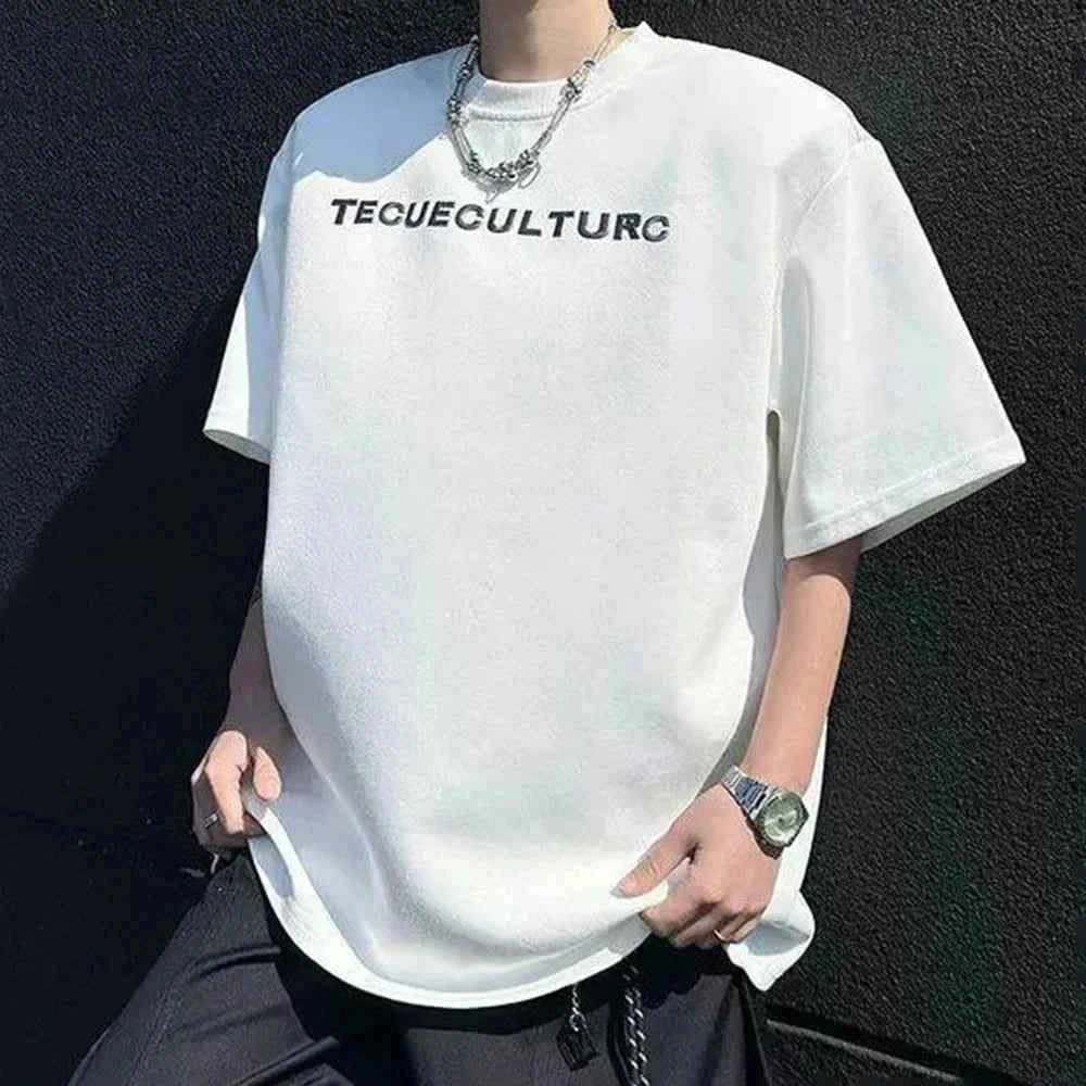 Embroidered Retro Short Sleeve T-Shirt