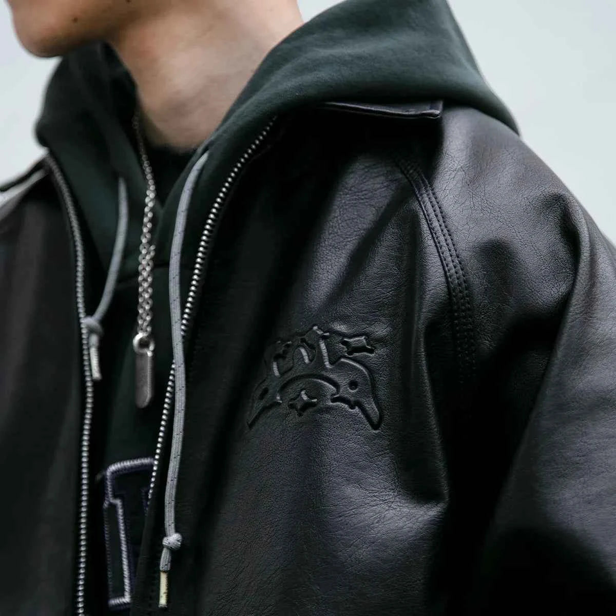 Vintage High Quality Motorcycle Leather Jacket