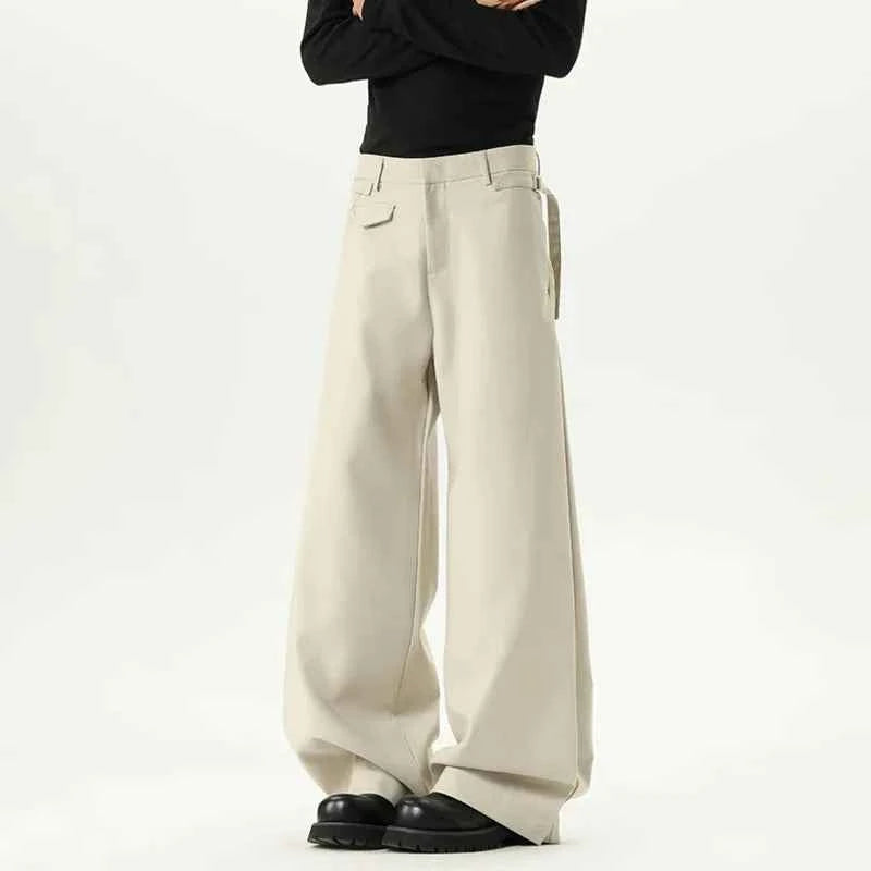 Cleanfit Korean Style Casual Wide Leg Pants