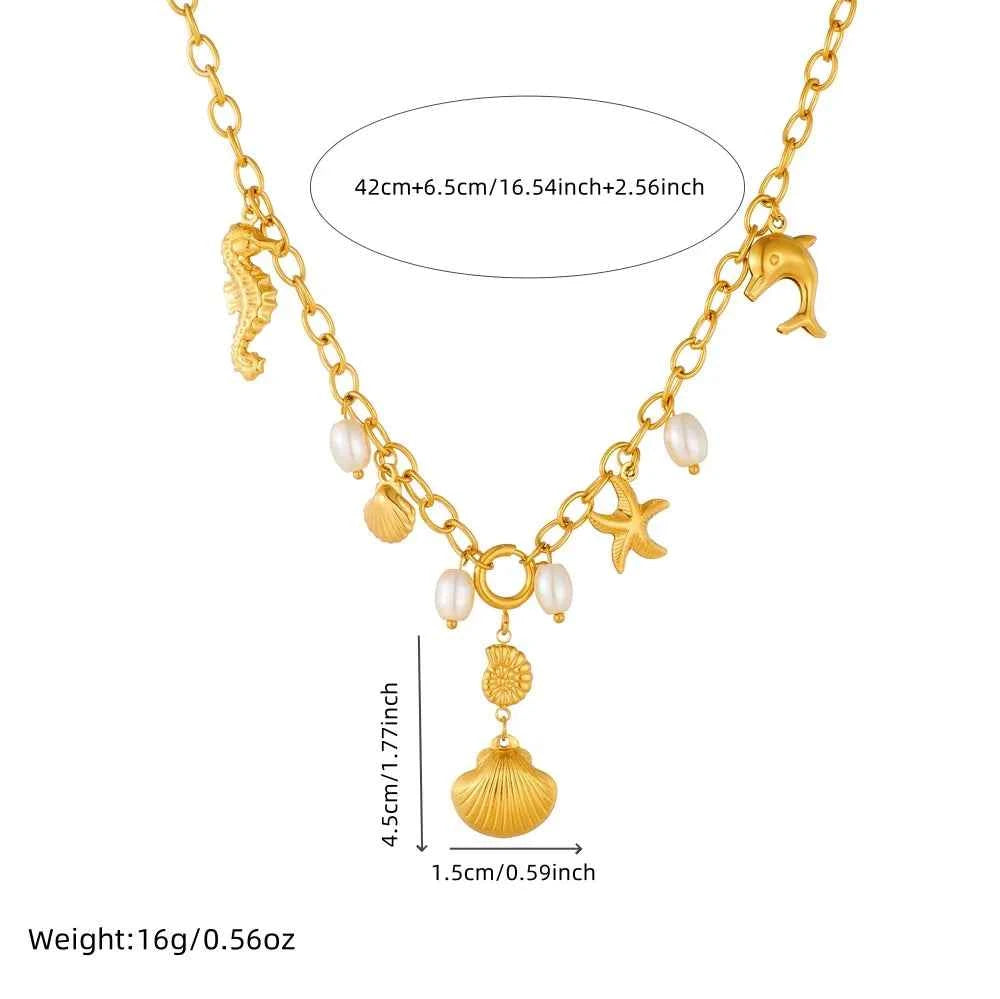 Ocean Pearl Lady Sweet Necklace
