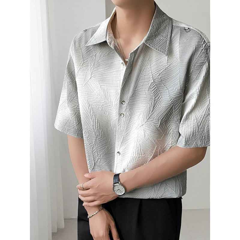 Classic Cool Gradient Color Trendy Slim Fit Shirt