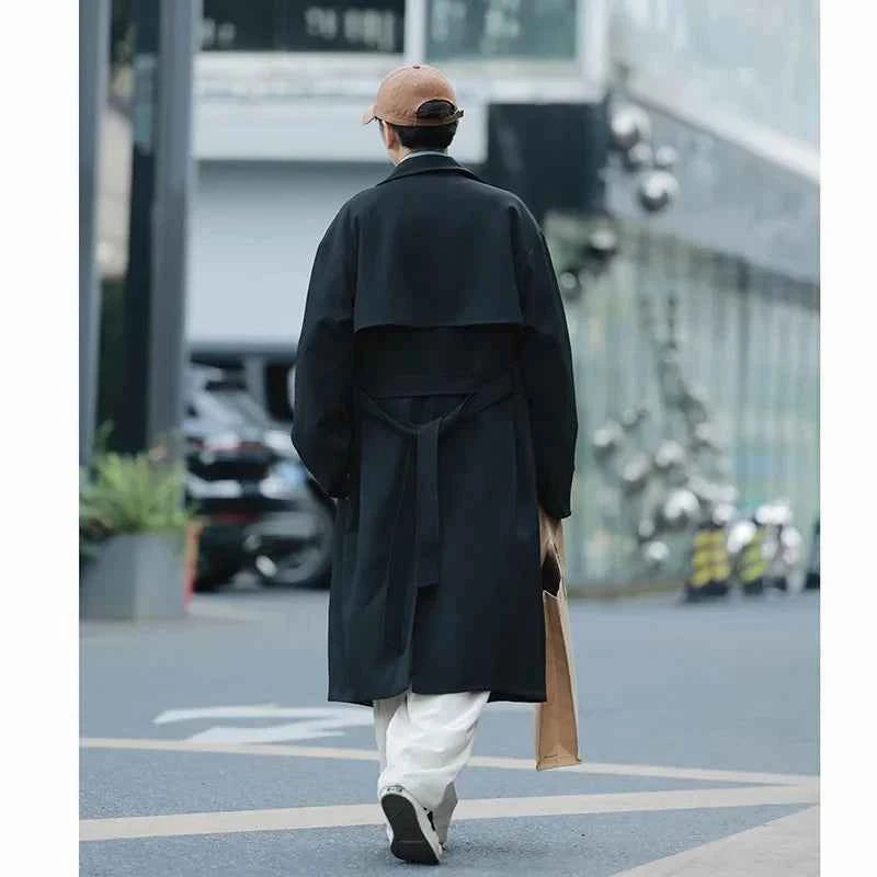 Stylish England Trenchcoat Retro Leisure Coat