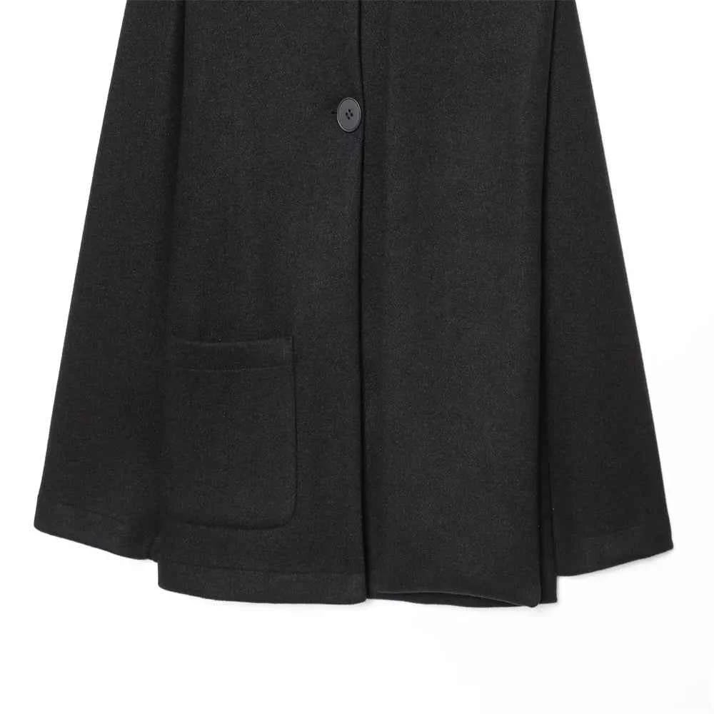 Stylish Warm Flexible Blend with-scarf Jacket