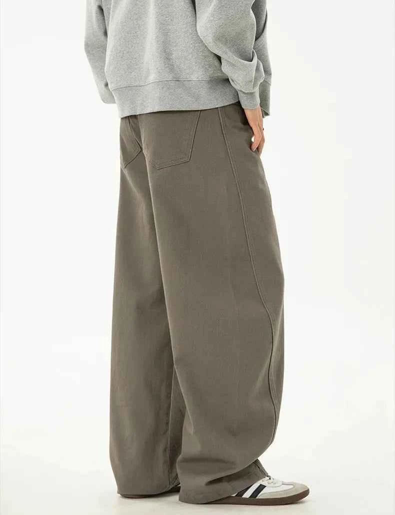 Y2K Vintage Cotton Relaxed Fit Casual Pants