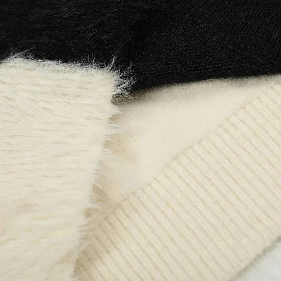 High-Quality Oversized Y2K Casual Sweater