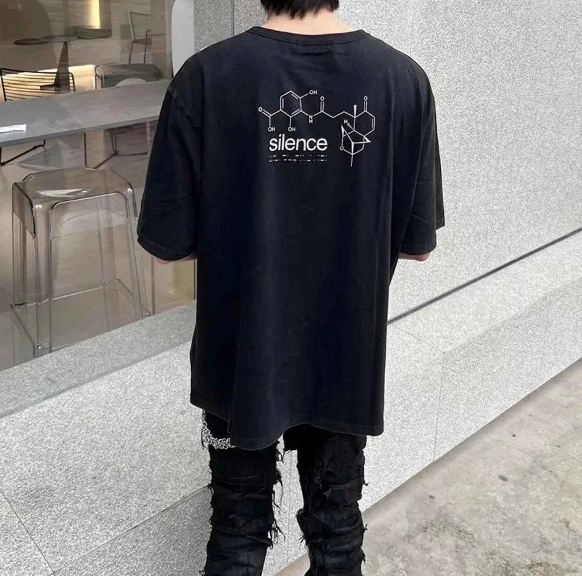 Rare Skeleton Wash Short Sleeve T-Shirt