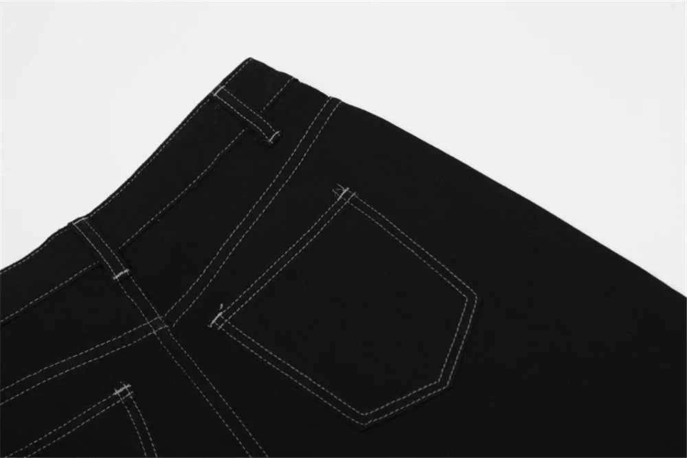 Summer Essential Streetwear Wide Leg Loose Denim Short