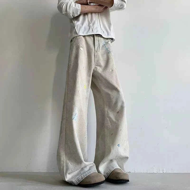 Back to Basics Washed Wide Leg Denim Jeans