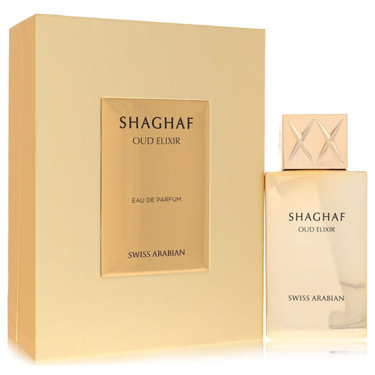 Shaghaf Oud Elixir by Swiss Arabian Eau De Parfum Spray (Unisex) 2.5 oz for Women