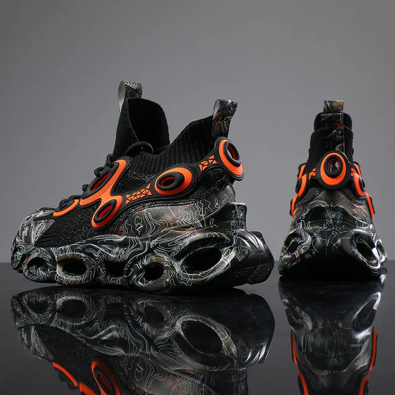 Street Mono T84 Sneakers - Luxuryurbanwear