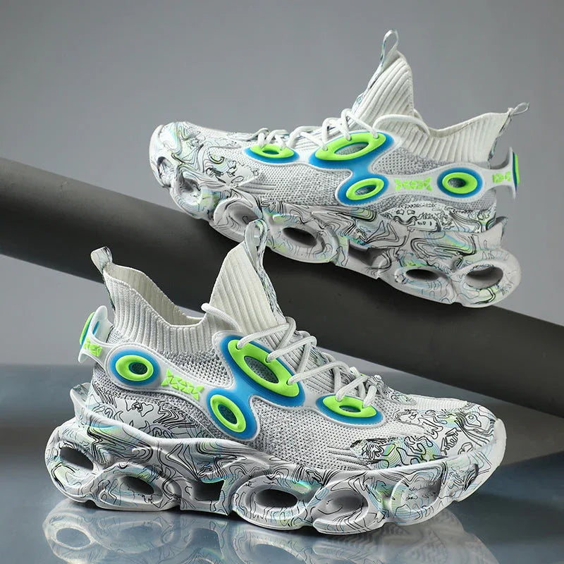 Street Mono T84 Sneakers - Luxuryurbanwear