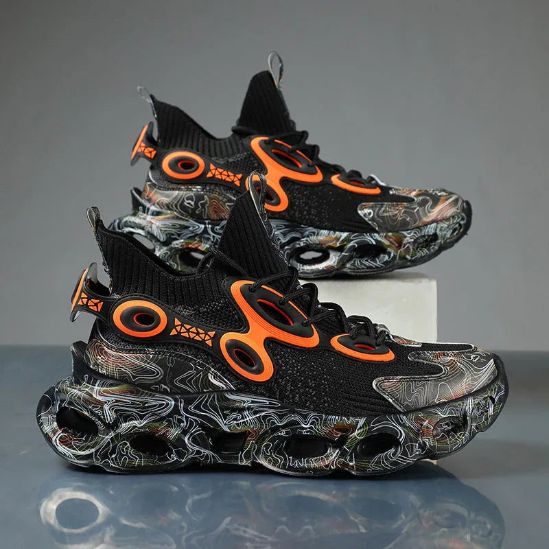 Street Mono T84 Sneakers - Luxuryurbanwear