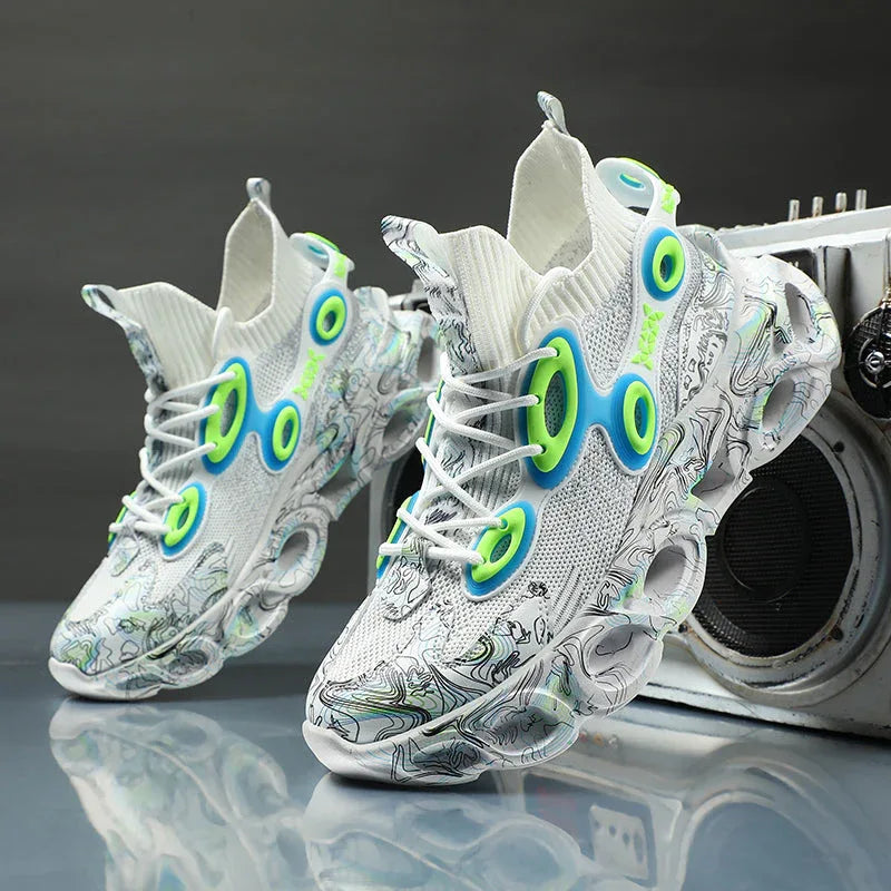 Street Mono T84 Sneakers - Luxuryurbanwear