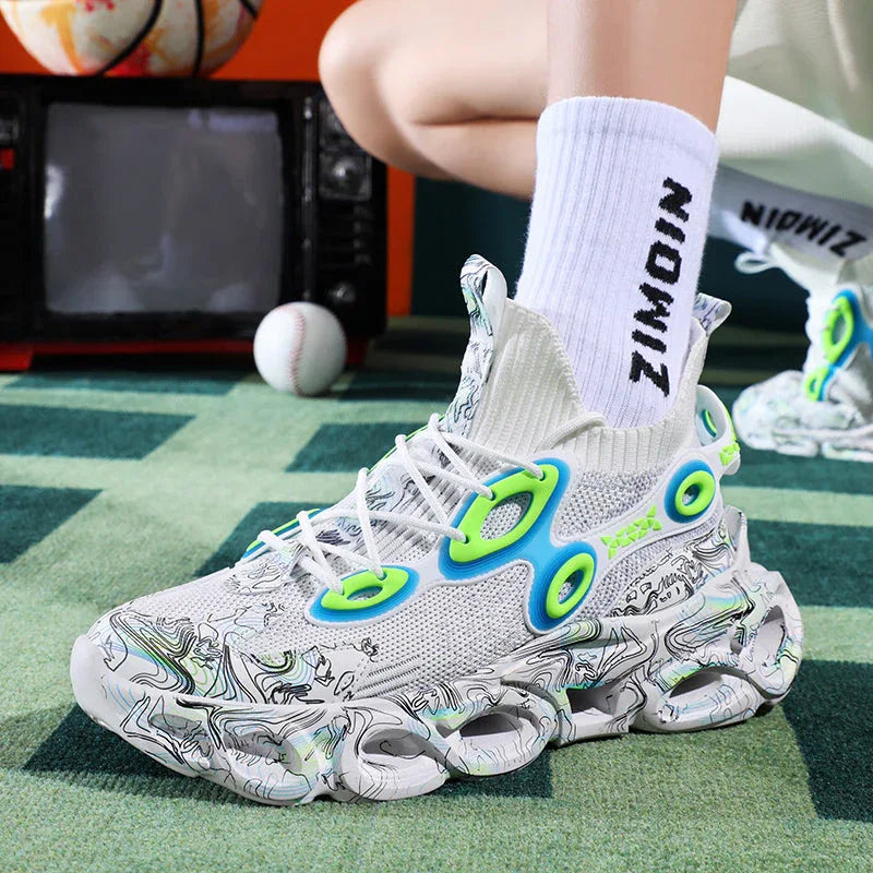 Street Mono T84 Sneakers - Luxuryurbanwear