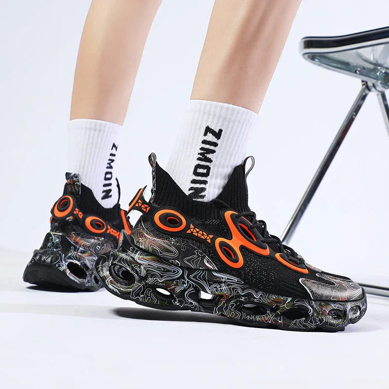 Street Mono T84 Sneakers - Luxuryurbanwear