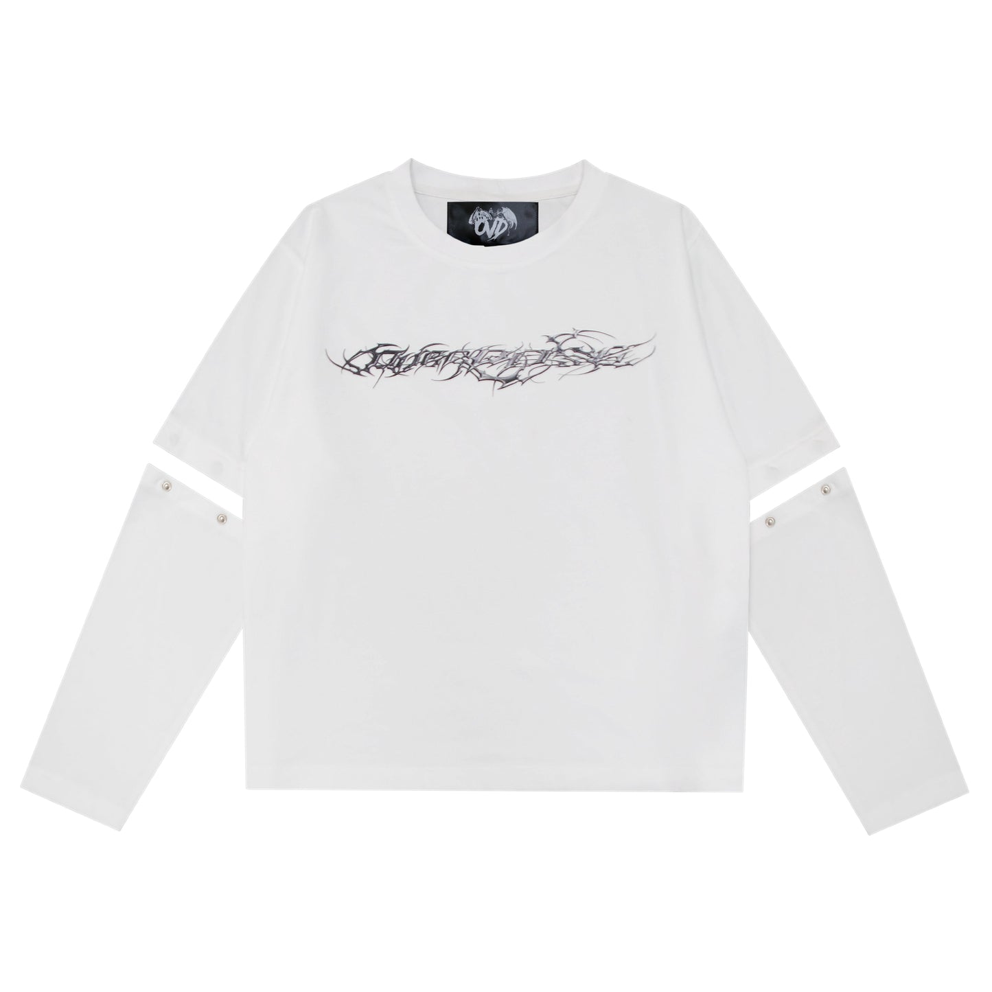 "TRIBAMETAL" LOGO TRNSFRMR L/S - ANGEL