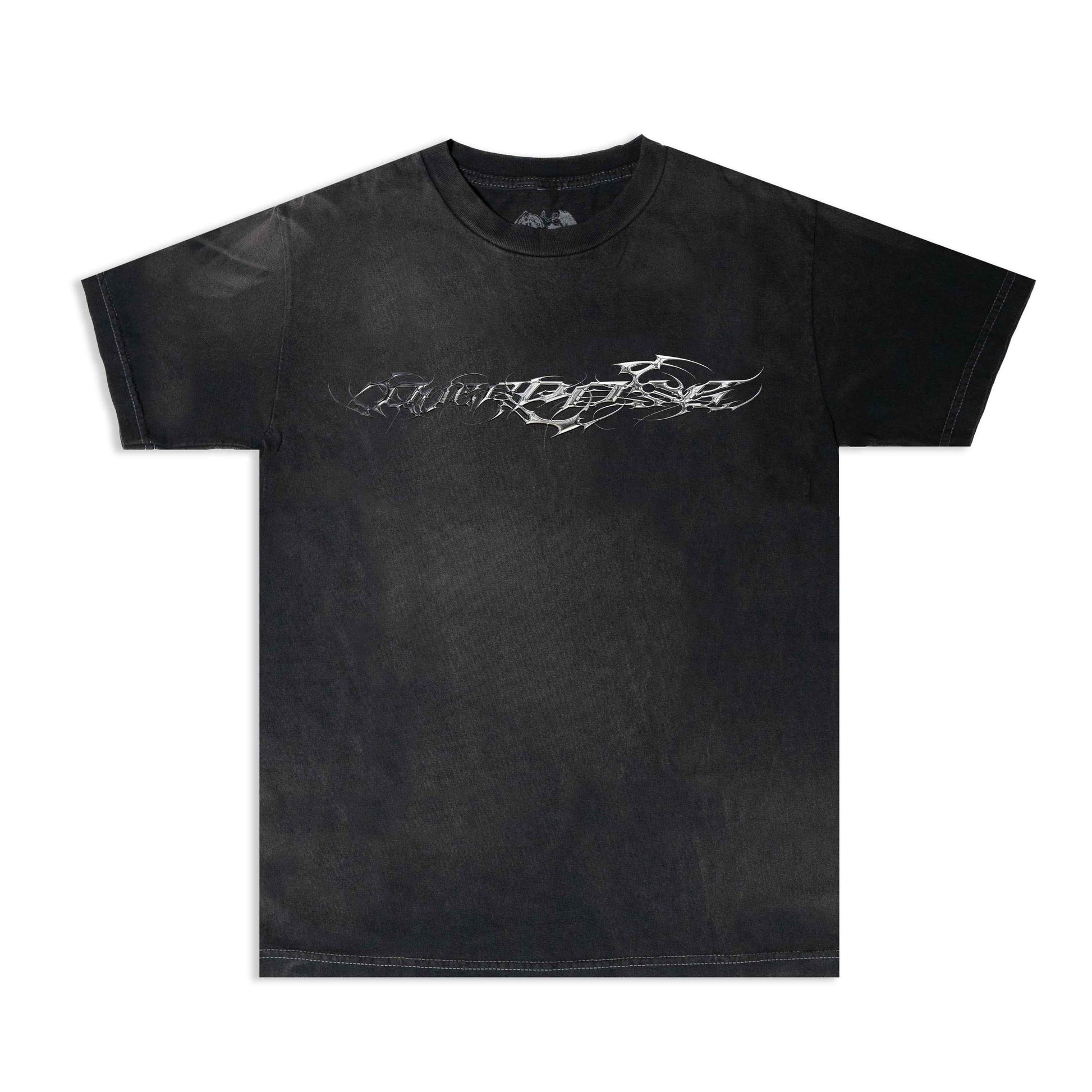 "TRIBAMETAL" LOGO TEE