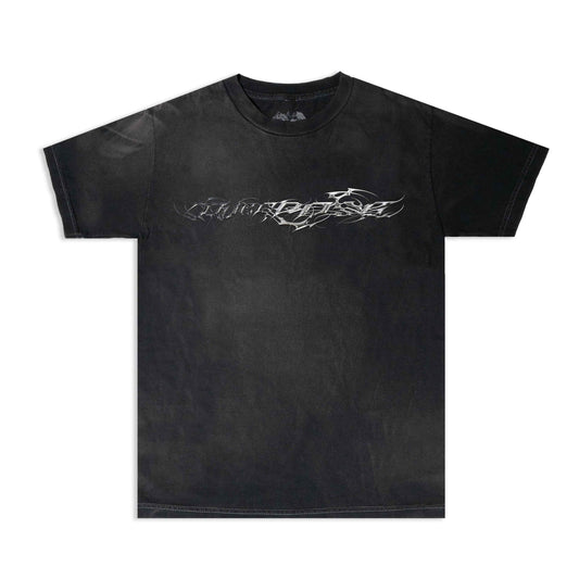 "TRIBAMETAL" LOGO TEE