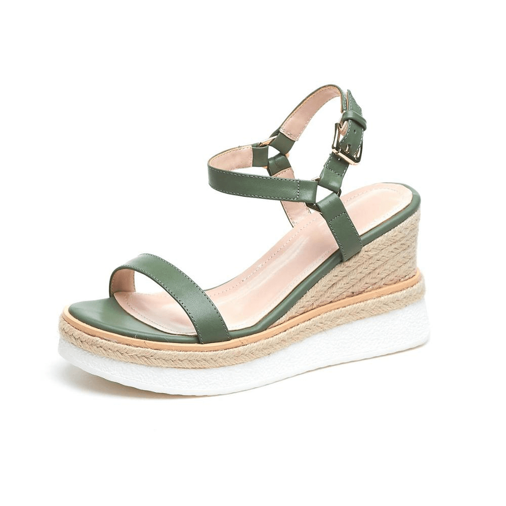 Tango Women's Wedge Leather Sandal