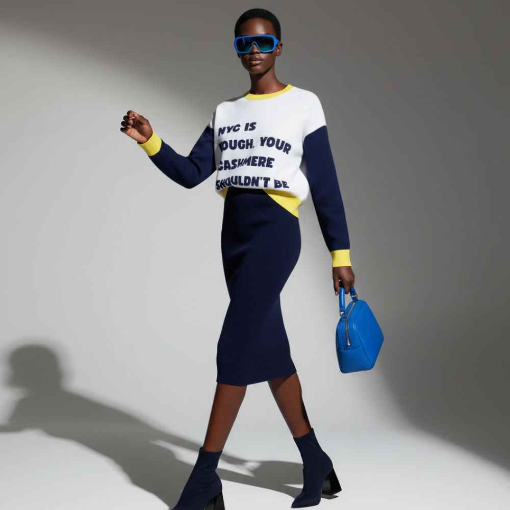 UPPER EAST SIDE Cashmere Sweater BYMANYC® New York