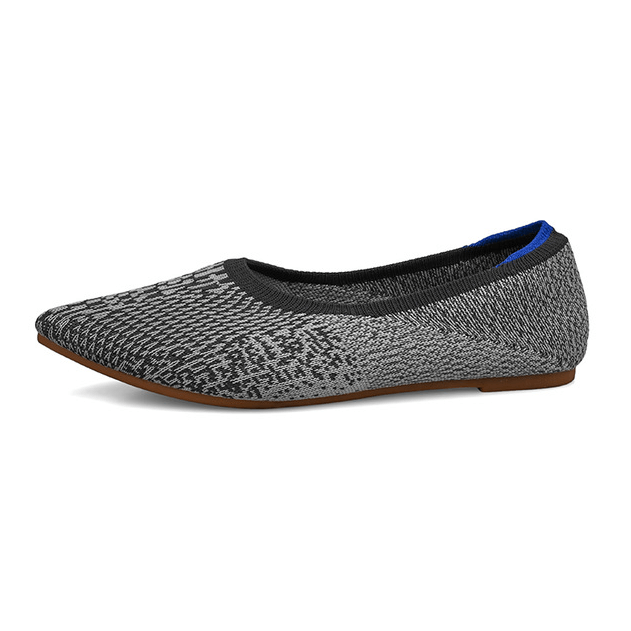 Ninsar Women's Flat Black Shoes - Luxuryurbanwear