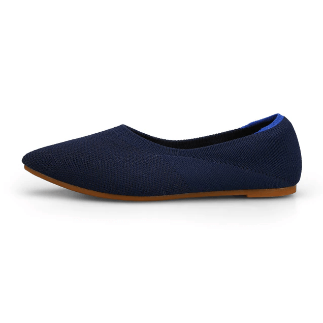 Ninsar Women's Flat Black Shoes