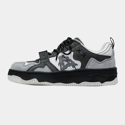 Explorer Thick Sole Sneakers - Heavy-Duty Platform Urban Trainers | LuxuryUrbanwear
