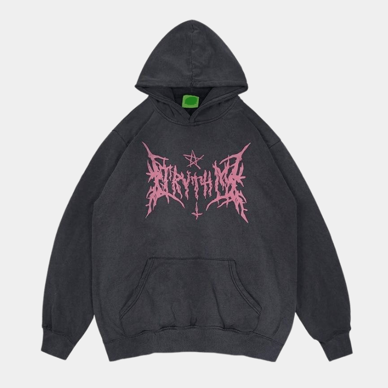 Pentagram | Y2K Graphic Hoodie - Luxuryurbanwear