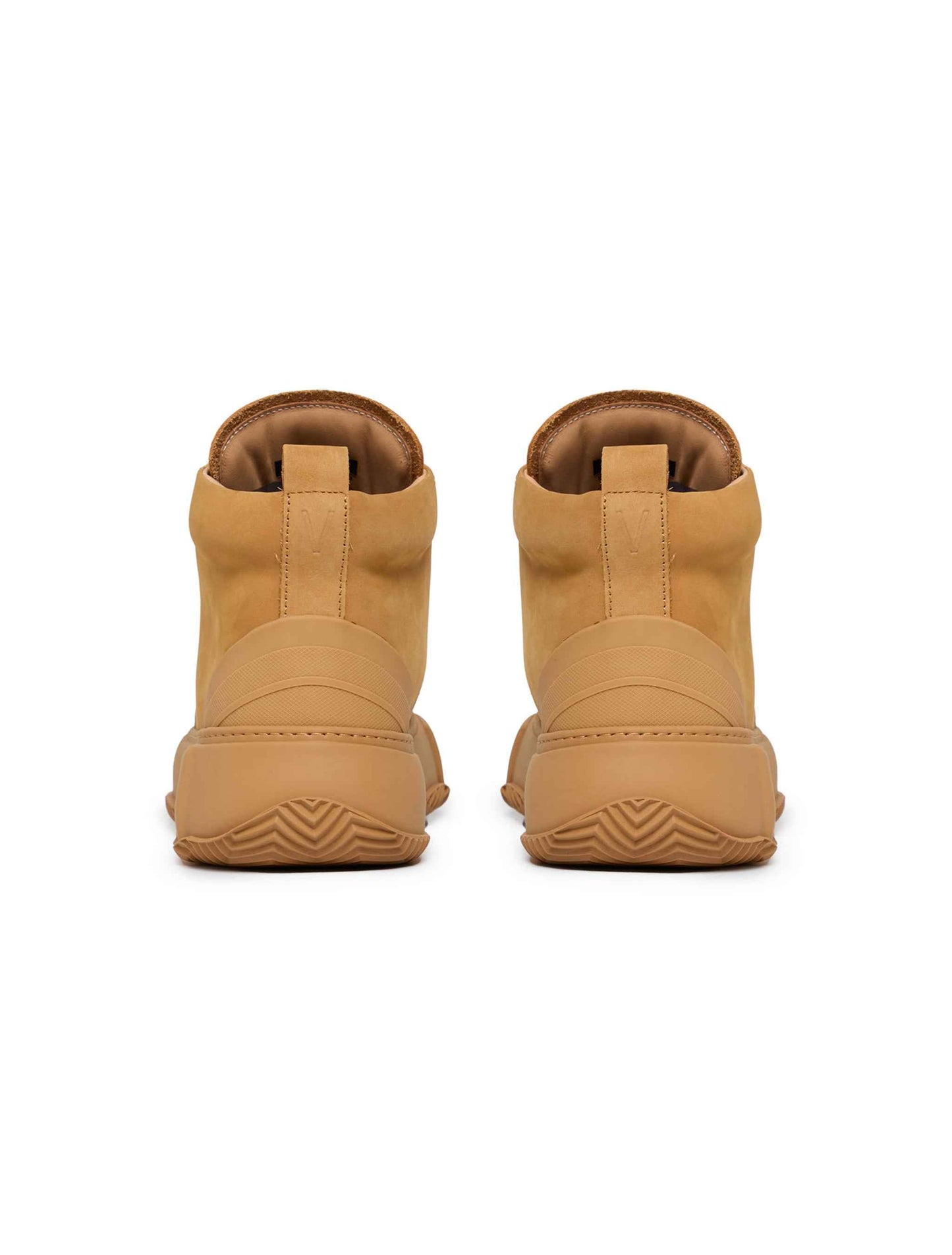 Valabasas "Vision" High Top Shoes - Tan Leather