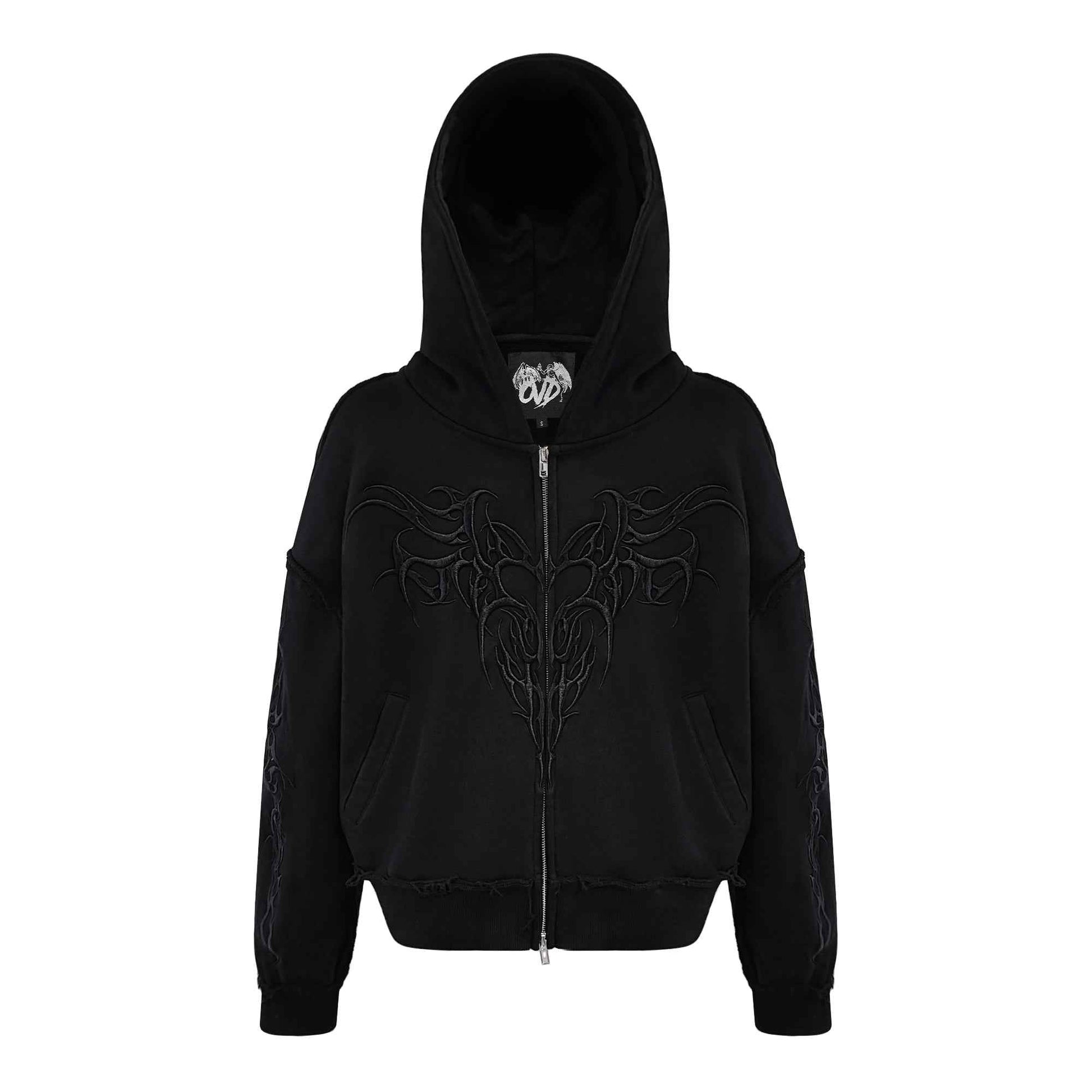 "DRKSAINT" ZIP UP