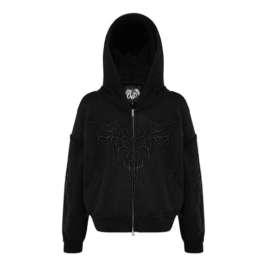 "DRKSAINT" ZIP UP