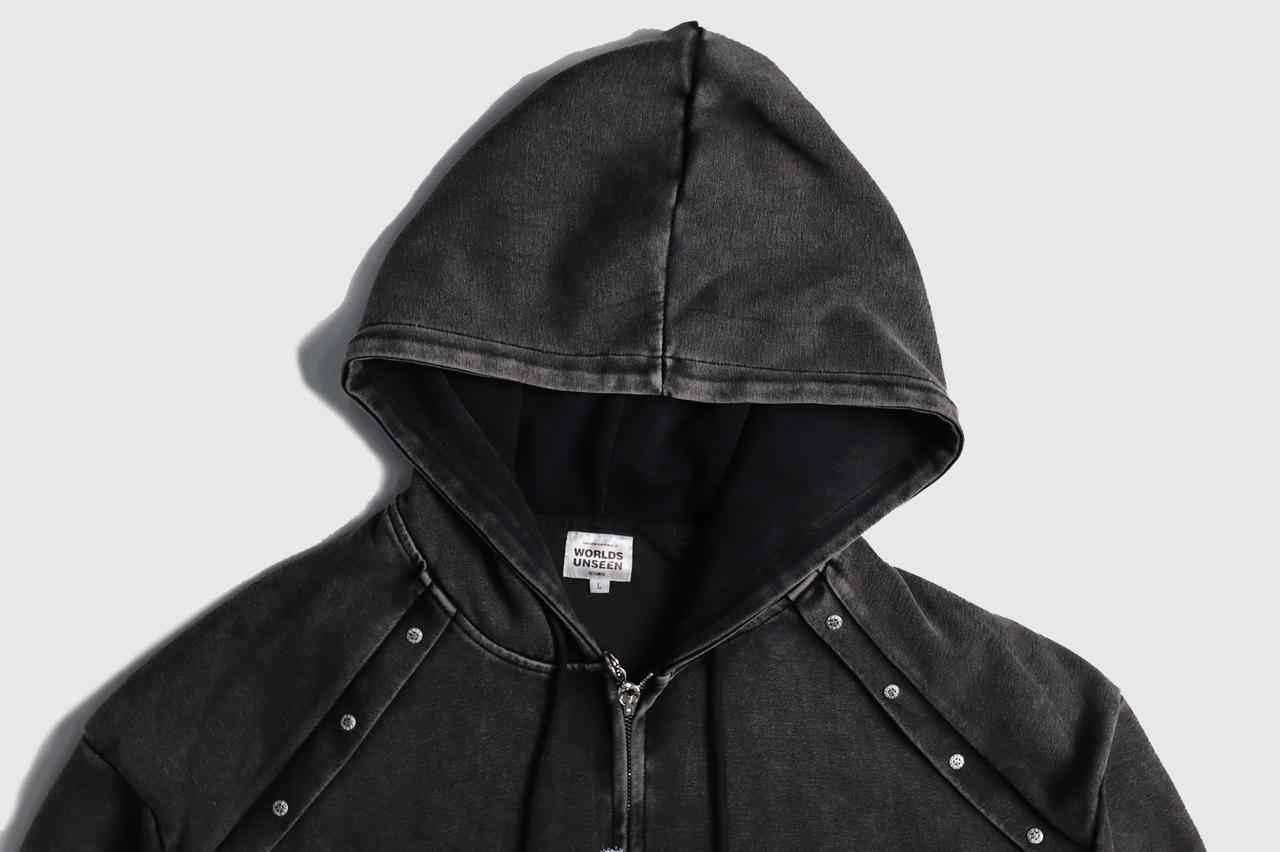 Zip Up Hoodie Omniscient Black
