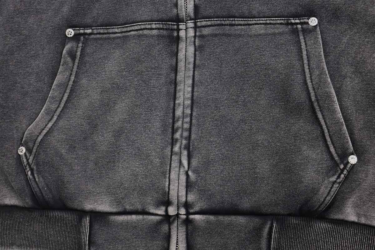 Zip Up Hoodie Omniscient Black