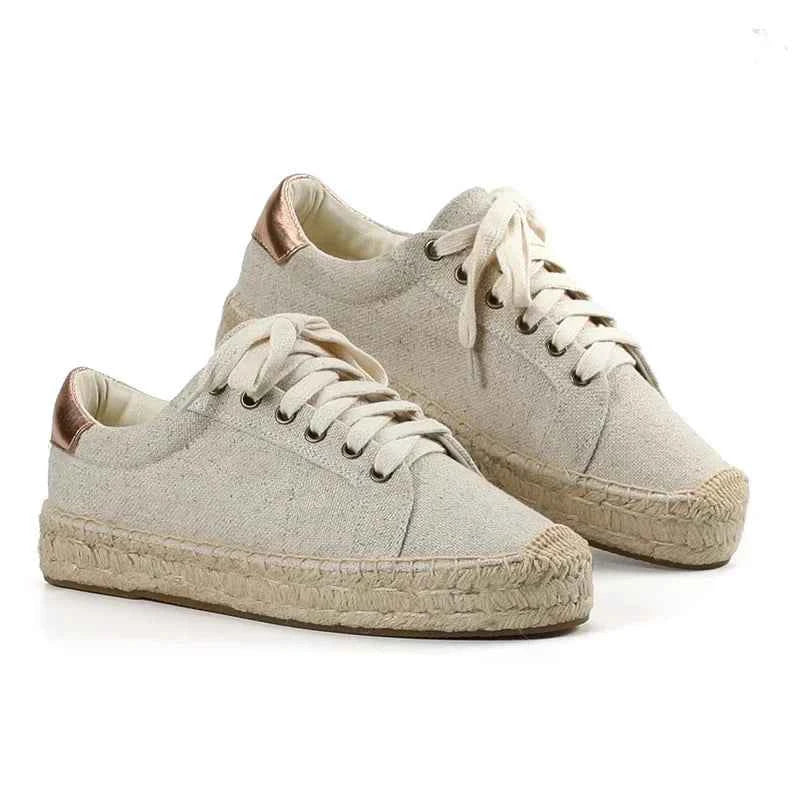 USS Shoes Loreana Women's Platform Hemp Espadrilles