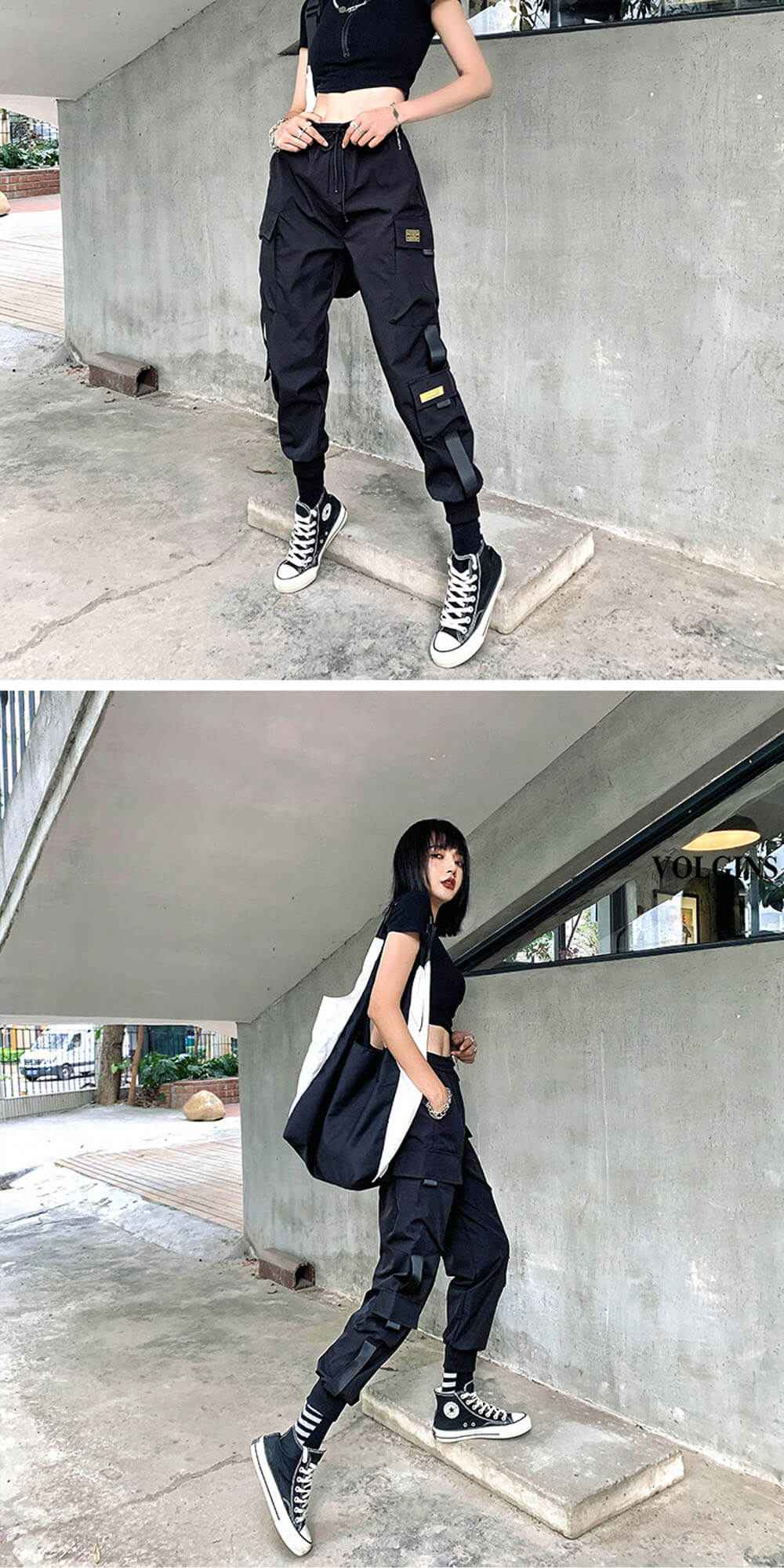 Women Cargo Pants best Harajuku Elastics High Waist Streetwear for women 2022
