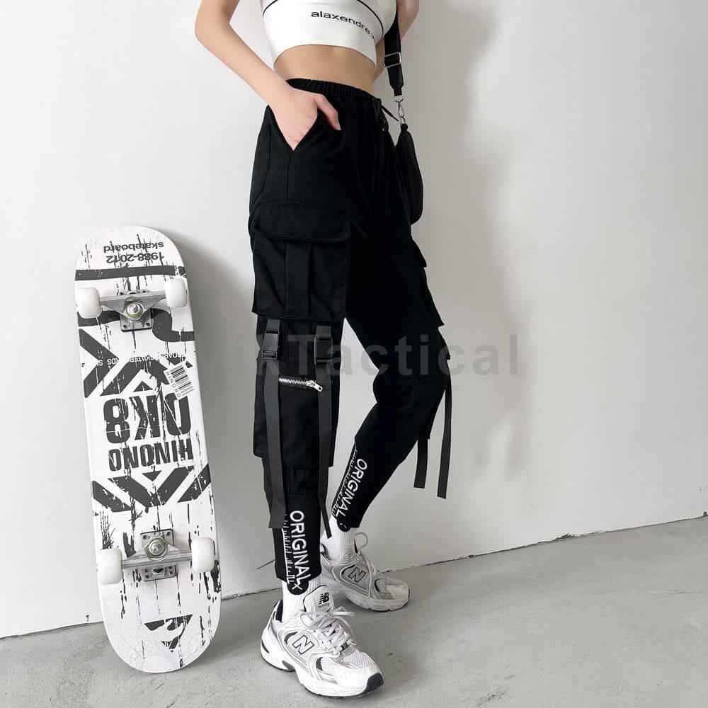 Women Cargo Pants best Harajuku Elastics High Waist Streetwear for women 2022