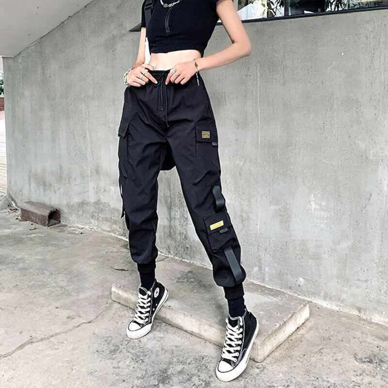 Women Cargo Pants best Harajuku Elastics High Waist Streetwear for women 2022