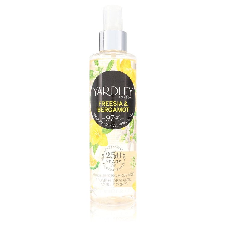 Yardley Freesia & Bergamot by Yardley London Body Fragrance Spray 2.6 oz for Women
