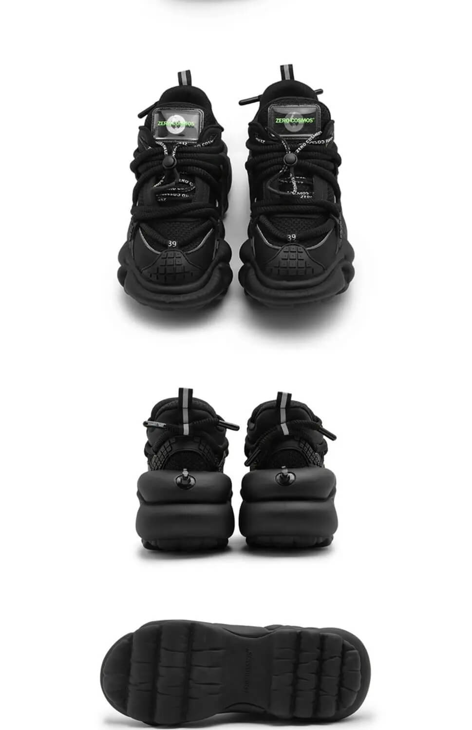 Zero Cosmos Best Chunky ugly Dad sneakers - Luxuryurbanwear