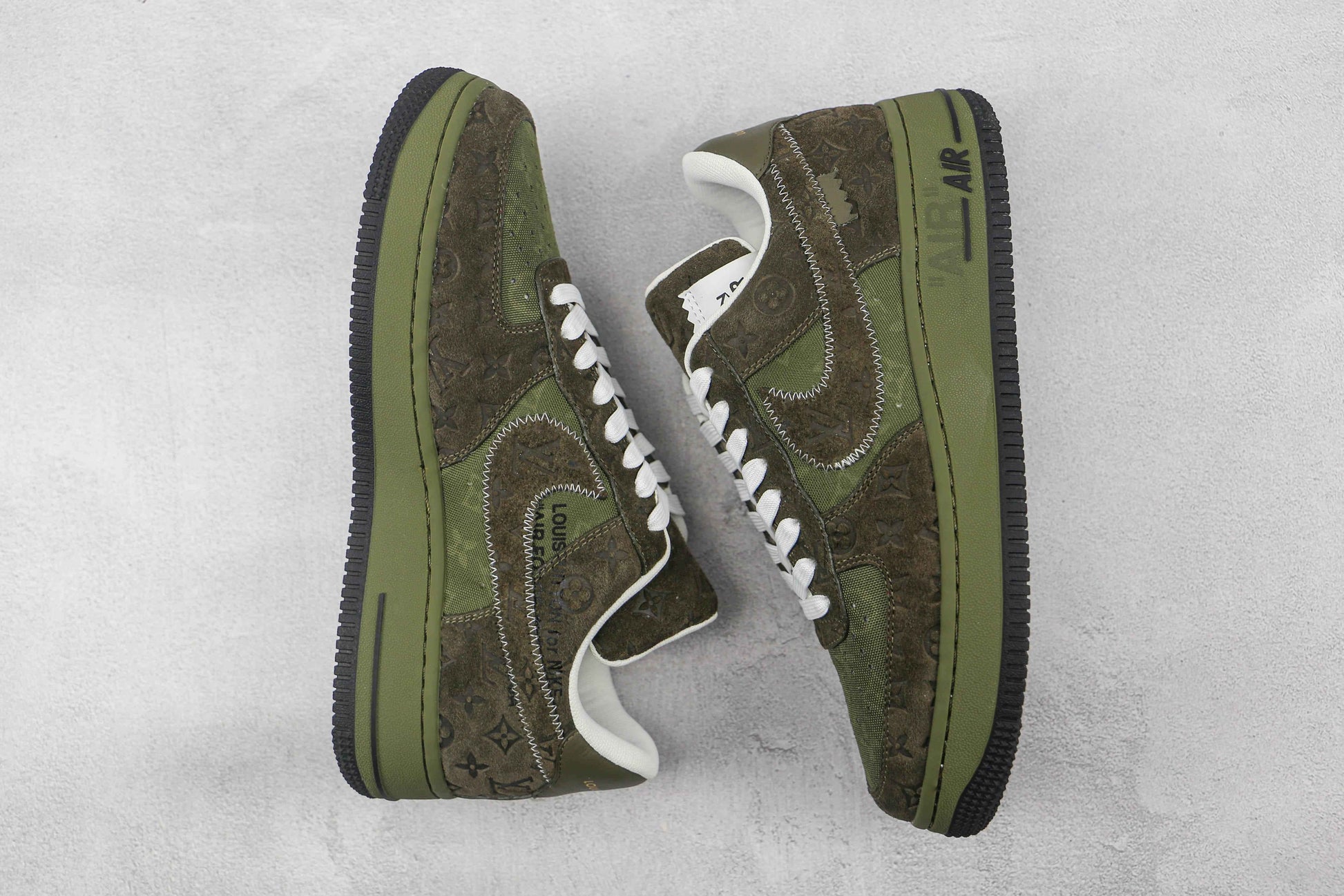 Custom LV x NK Air Force SneakerNational