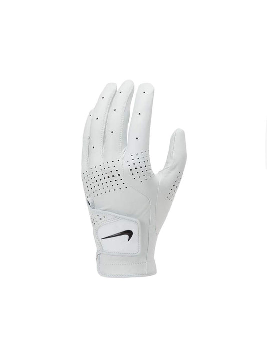 NIKE Unisex - Adult Tour Classic III Cad Lh Gg Gloves Pearl White/Pearl White/Black M/L