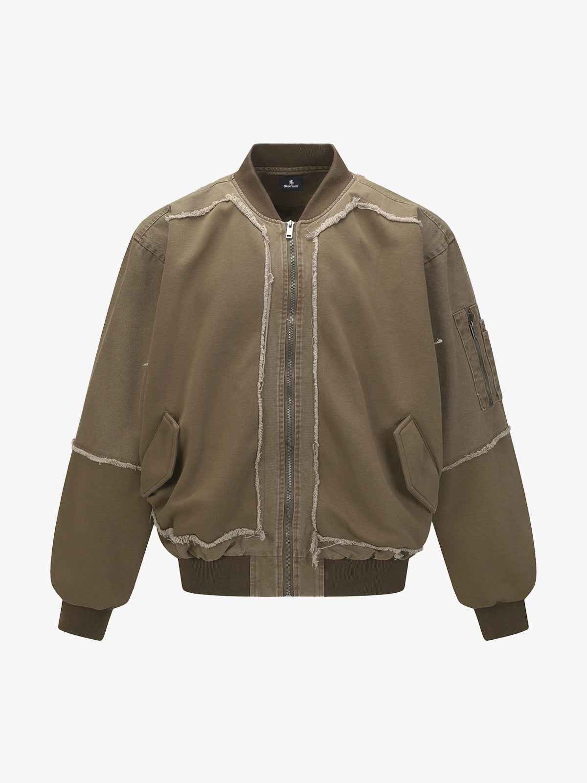 Raw Edge Deconstructed MA-1 Bomber Jacket