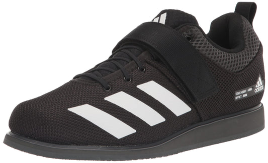 adidas Unisex Powerlift 5 Cross Trainer Core Black/FTWR White/Grey Six 10.5 US Men