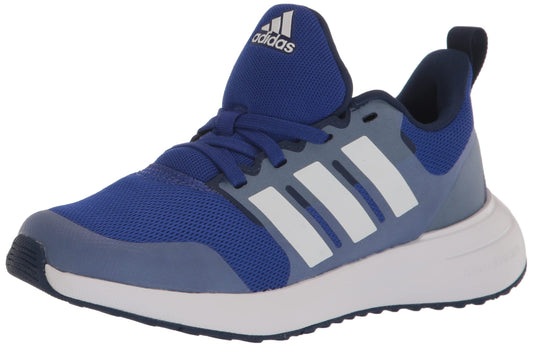adidas Fortarun 2.0 Running Shoe Lucid Blue/White/Blue Fusion 12.5 US Unisex Little Kid