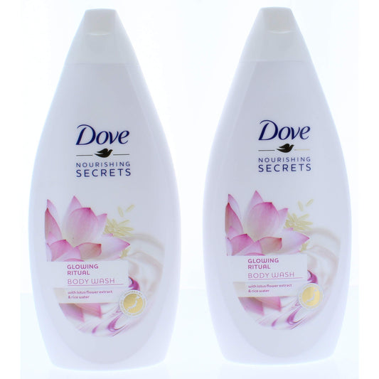 Dove Body Wash Lotus Flower Extract & Rice Water - 16.9 Fl